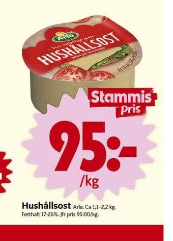 ICA Nära Arla hushållsost erbjuda