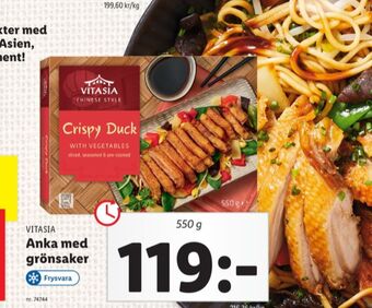Lidl Vitasia färdigrätter erbjuda