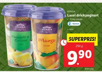 Lidl Vitasia drickyoghurt erbjuda