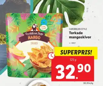 Lidl Caribbean style mango erbjuda