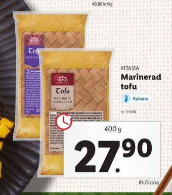 Lidl Vitasia tofu erbjuda