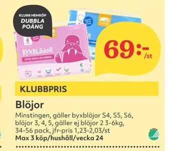Hemköp Blöjor erbjuda