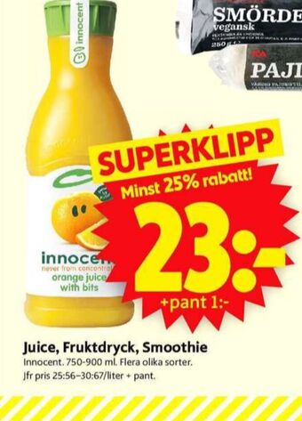 Innocent fruktdryck