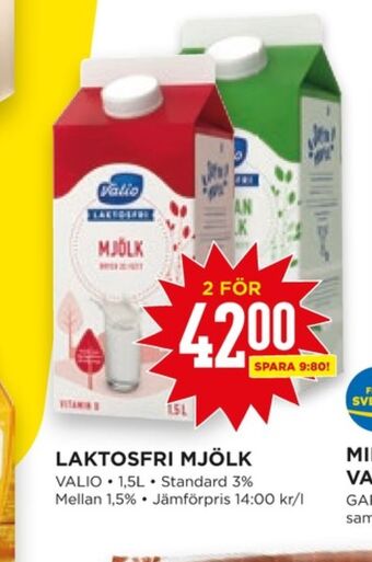 Valio mellanmjölk