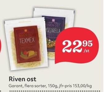 Hemköp Riven ost erbjuda