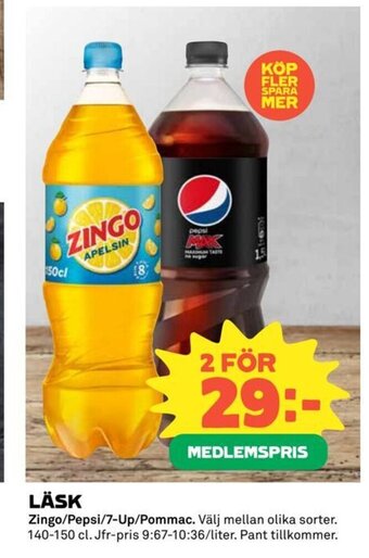 Coop LÄSK erbjuda