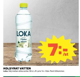 Coop KOLSYRAT VATTEN erbjuda