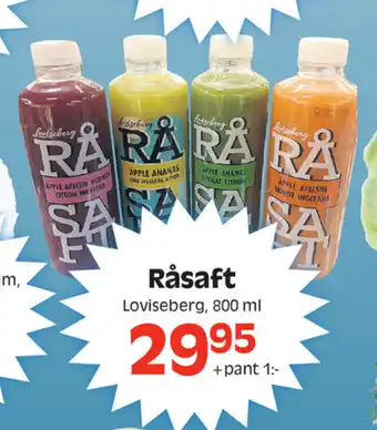 Loviseberg Råsaft 800ml