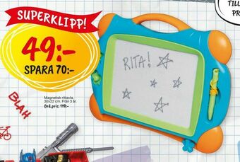 Leklust Magnetisk rittavla erbjuda
