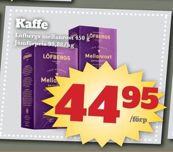 Bonum Matmarknad Kaffe erbjuda