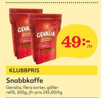 Hemköp Snabbkaffe erbjuda