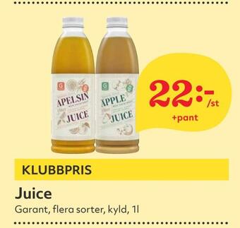 Hemköp Juice erbjuda