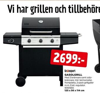 Jem&Fix Gasolgrill erbjuda