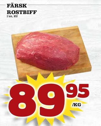 Matdax Färsk rostbiff erbjuda