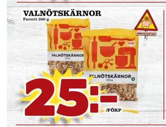 Matdax Valnötskärnor erbjuda