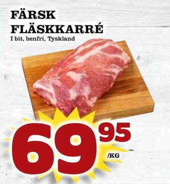 Matdax Färsk fläskkarré erbjuda
