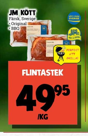 MatArket Flintastek erbjuda