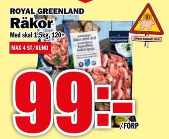 Matdax Räkor erbjuda