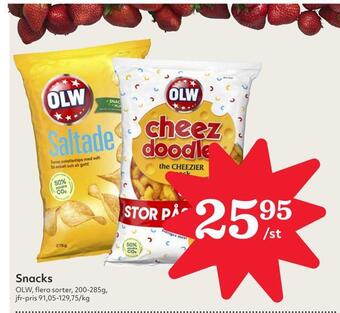 Hemköp Snacks erbjuda