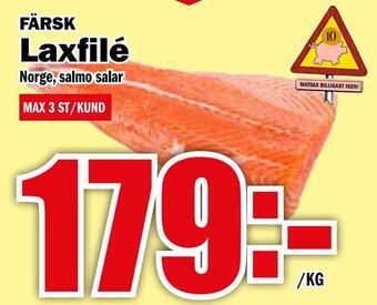 Matdax Laxfilé erbjuda