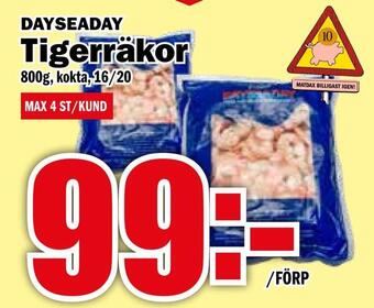 Matdax Tigerräkor erbjuda