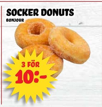 Nelins Socker donuts erbjuda