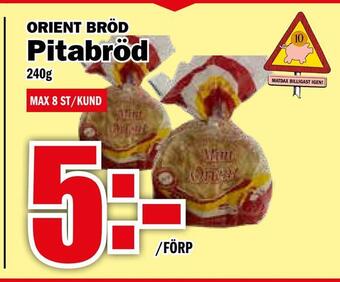 Matdax Pitabröd erbjuda