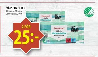 Matvärlden Tensta Våtservetter erbjuda