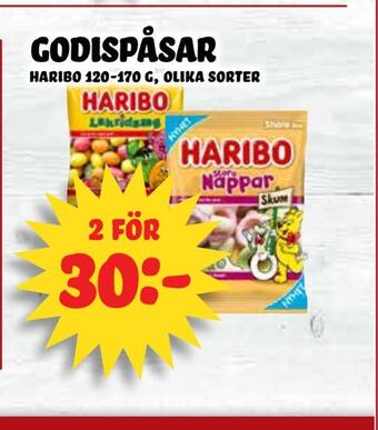 Nelins Godispåsar erbjuda