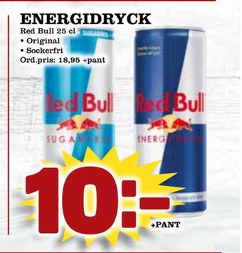 Supergrossen Energidryck erbjuda