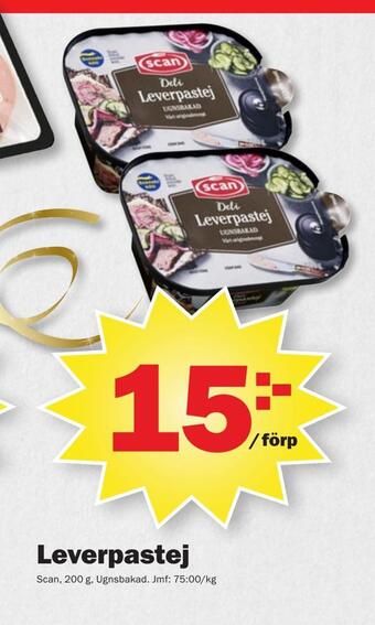 Pekås Leverpastej erbjuda