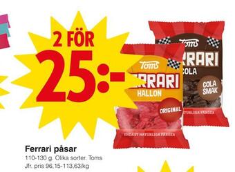 Ferrari påsar
