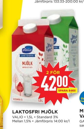 Willys Hemma Laktosfri mjölk erbjuda