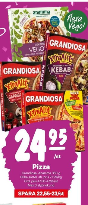 City Gross Pizza erbjuda