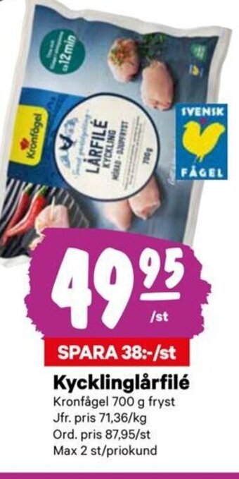 City Gross Kycklinglårfilé erbjuda