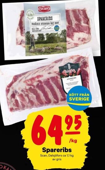 City Gross SPARERIBS erbjuda