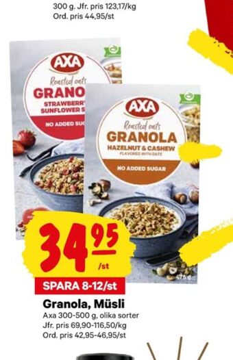 City Gross Axa granola erbjuda
