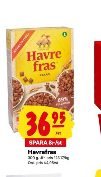 City Gross Havrefras frukostprodukt erbjuda