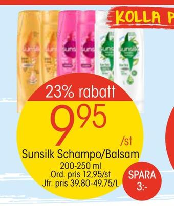 EKO Sunsilk schampo/balsam erbjuda