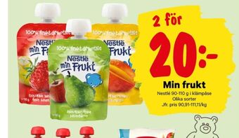 City Gross Nestlé barnmat erbjuda