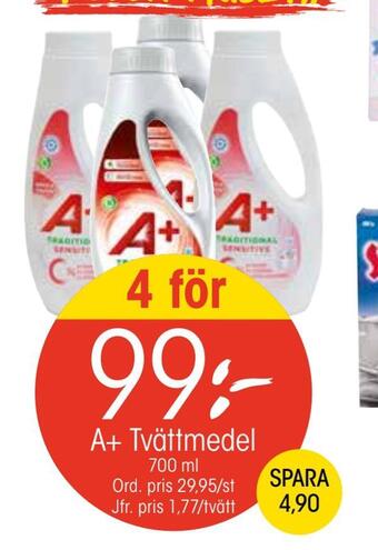 EKO A+ tvättmedel erbjuda