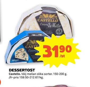 Stora Coop Dessertost erbjuda