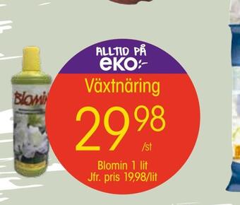 EKO Växtnäring erbjuda