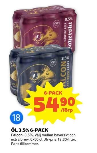 Stora Coop Öl 3,5% 6-pack erbjuda
