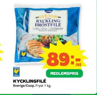 Coop Coop kycklingbröstfilé erbjuda