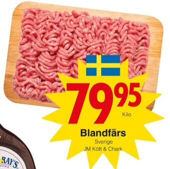 Matöppet Jm chark blandfärs erbjuda