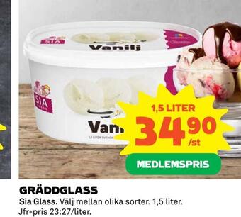 Coop Gräddglass erbjuda