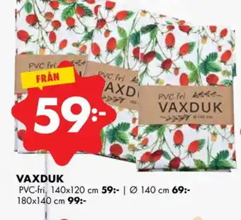 ÖoB Parkside vaxduk erbjuda