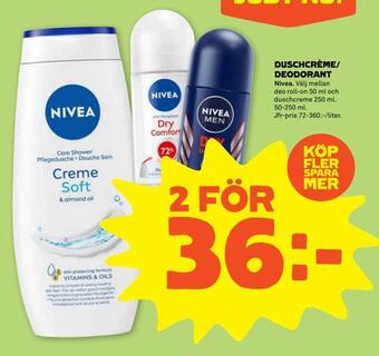 Stora Coop Duschcrème/ deodorant erbjuda