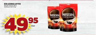 Matdax Nescafé instant kaffe erbjuda